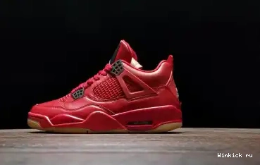 GUM FIRE RED SINGLES AIR JORDAN 4 DAY 0414